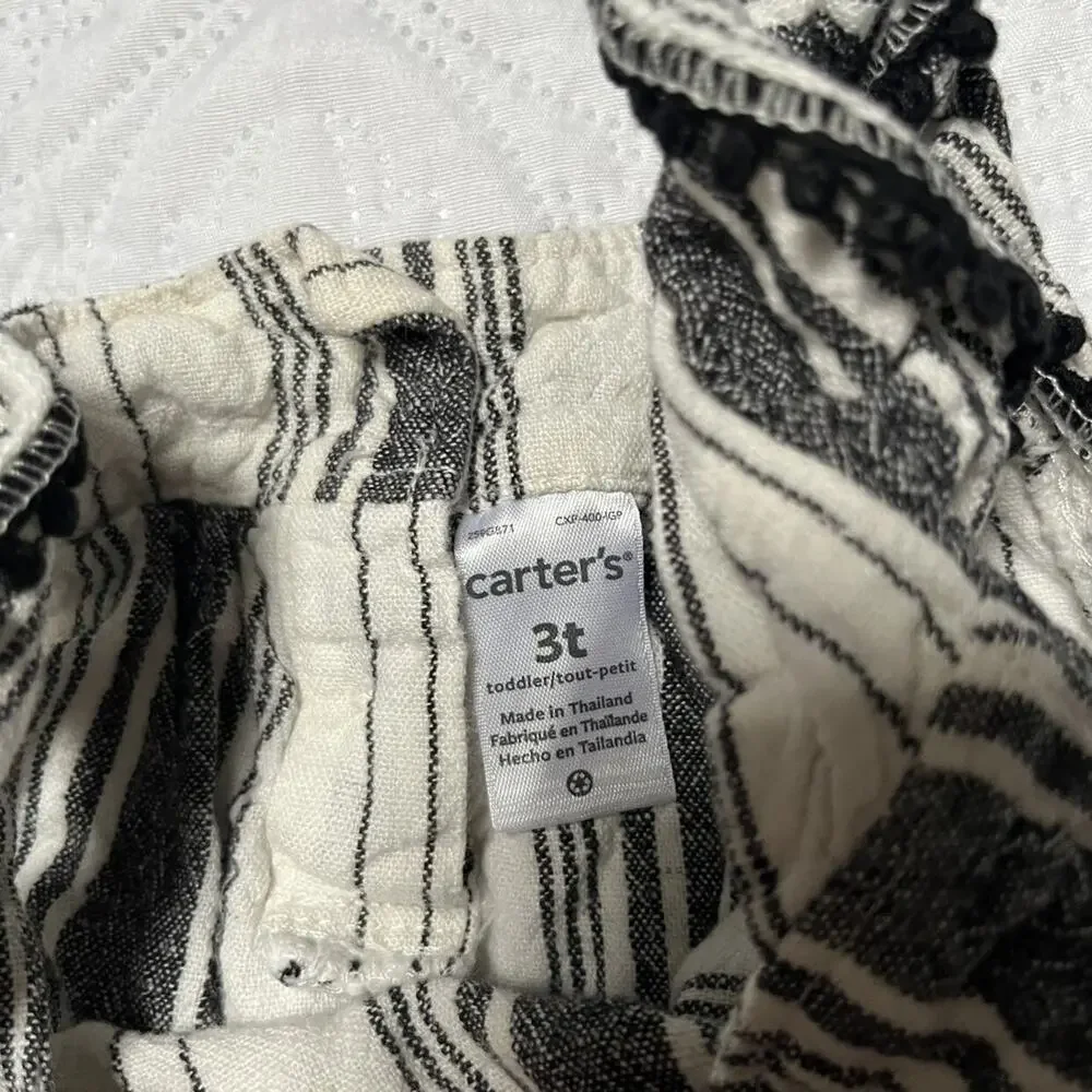 Carter's Striped Gauze Outfit Size 3T